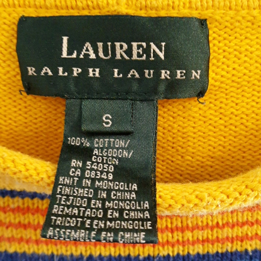 Vintage colorful Ralph Lauren sweater - Picture 3 of 3
